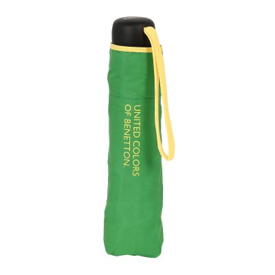 Benetton Foldbar Paraply Benetton Grøn (Ø 94 cm)