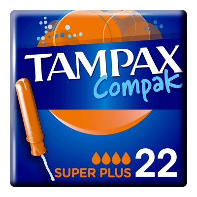 Super Plus Tampon Tampax Compak 18 enheder