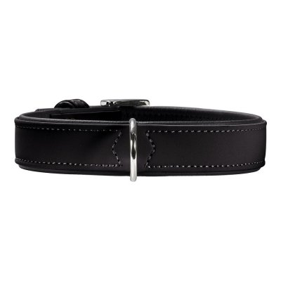 Hundehalsbånd Hunter Softie Sort (42-53 cm)