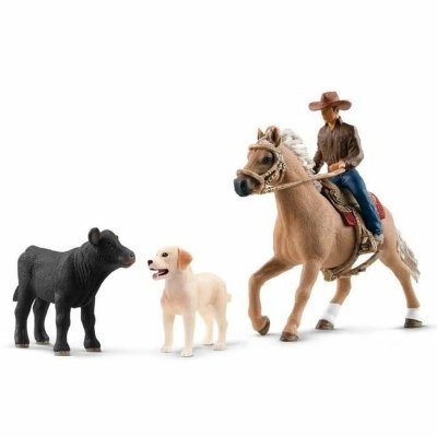 Schleich Sæt med dukker Schleich Western Riding Adventures 18 x 16 x 13 cm + 3 år