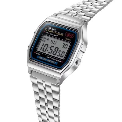 Unisex ur Casio A159W-N1DF Sølvfarvet (Refurbished A)