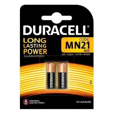 Batterier MN21B2 DURACELL 80411331403 (2 pcs) (2 enheder)