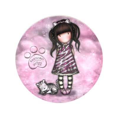 Gorjuss Kop og tallerken Gorjuss Ruby wild Grå Keramik Varmebrikker Skodelica