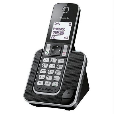 Trådløs telefon Panasonic KX-TGD310SPB Sort