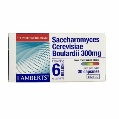 Kosttilskud Lamberts Saccharomyces Cerevisiae Buolardii 30 enheder