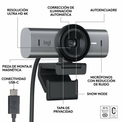 Logitech Webcam Logitech 960-001559 4K Ultra HD