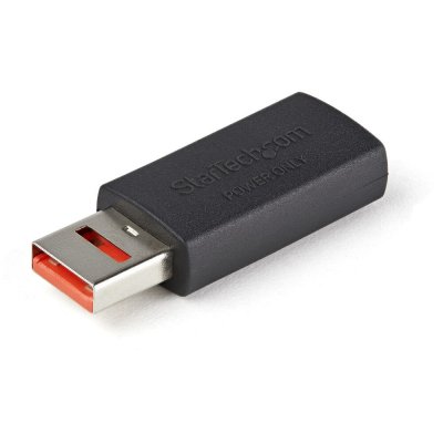 USB 2.0-kabel Startech USBSCHAAMF Sort