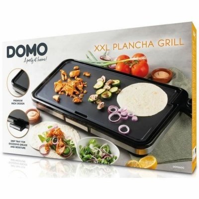 DOMO Grill DOMO DO9263G Sort Grå sort