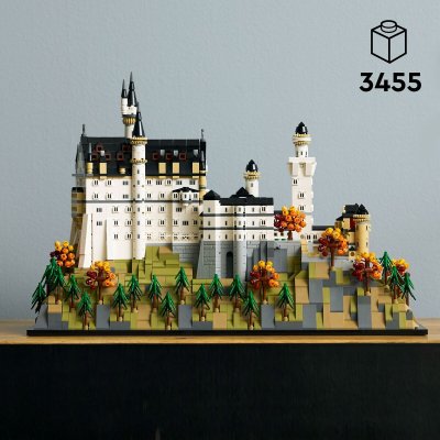 Lego Konstruktionsspil Lego 21063 Neuschwanstein Castle 3455 Dele