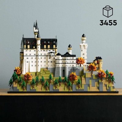 Lego Konstruktionsspil Lego 21063 Neuschwanstein Castle 3455 Dele