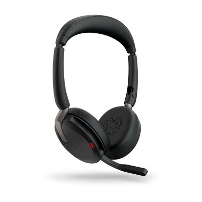 Jabra Bluetooth headset med mikrofon Jabra Evolve2 65 Flex Sort