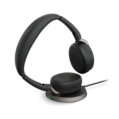Jabra Bluetooth headset med mikrofon Jabra Evolve2 65 Flex Sort