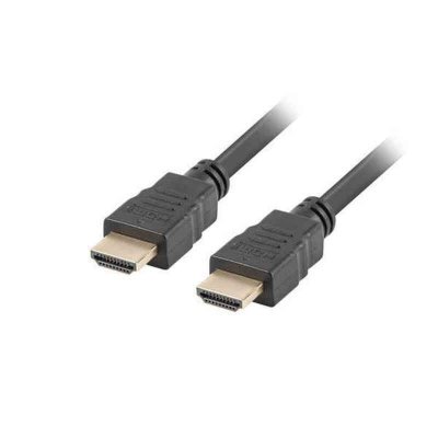 HDMI-kabel Lanberg 4K Ultra HD Han-stik/Han-stik Sort (Mål: 10 m)