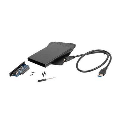 Lomme til harddisk Natec NKZ-0275 2,5" USB 2.0 480 MBit/s Sort