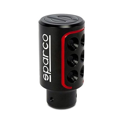 Sparco Reserveknop til gearstang Sparco SPC RACING Sort/Rød