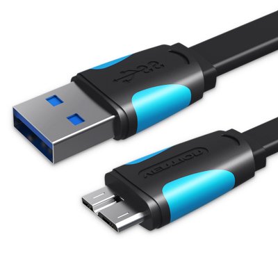 USB-kabel Vention VAS-A12-B100 1 m Sort (1 enheder)