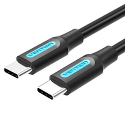 USB-C til USB-C-kabel Vention COSBF Sort 1 m (1 enheder)