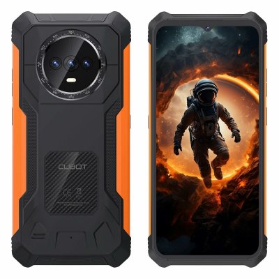 Cubot Smartphone Cubot King Kong ES 6,5" UNISOC T606 6 GB RAM 128 GB sort , orange