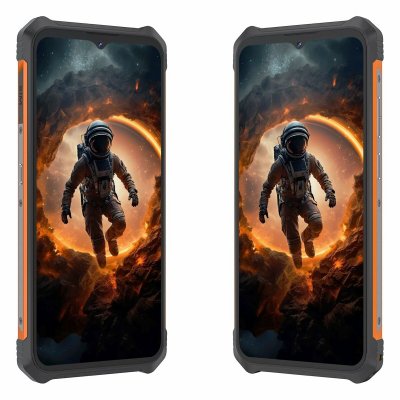 Cubot Smartphone Cubot King Kong ES 6,5" UNISOC T606 6 GB RAM 128 GB sort , orange
