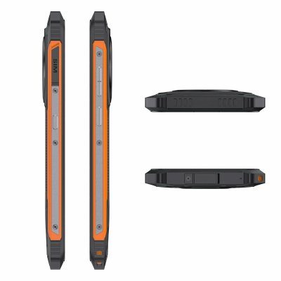 Cubot Smartphone Cubot King Kong ES 6,5" UNISOC T606 6 GB RAM 128 GB sort , orange