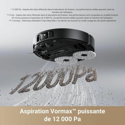 Dreame Robotstøvsuger Dreame DREAME X40 Master 6400 mAh