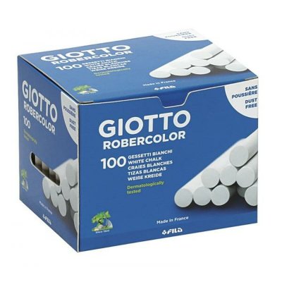 Giotto Kridt Giotto Robercolor Hvid 16 enheder 100 Dele
