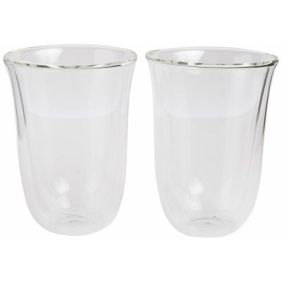 DeLonghi Glassæt DeLonghi 5513214611 22 cl Gennemsigtig (2 enheder)