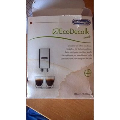 DeLonghi Afkalkningsmiddel DeLonghi EcoDecalk 2x100ml 2 x 100 ml Kalkfjerner til kaffemaskine