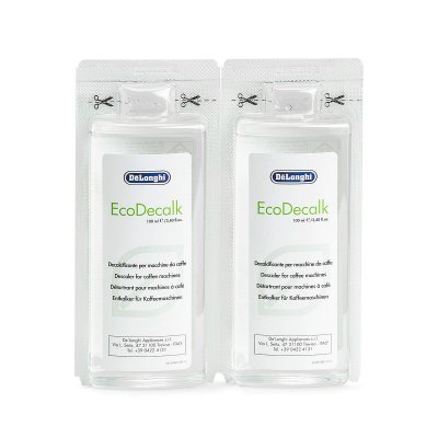 DeLonghi Afkalkningsmiddel DeLonghi EcoDecalk 2x100ml 2 x 100 ml Kalkfjerner til kaffemaskine
