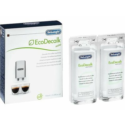 DeLonghi Afkalkningsmiddel DeLonghi EcoDecalk 2x100ml 2 x 100 ml Kalkfjerner til kaffemaskine