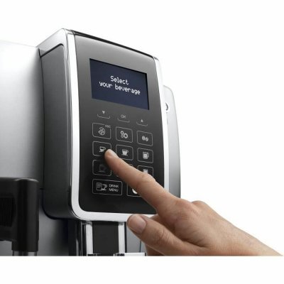 DeLonghi Superautomatisk kaffemaskine DeLonghi ECAM 350.75.S Sølvfarvet 300 g