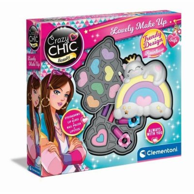Clementoni Makeup Sæt til Børn Clementoni Crazy Chic Beauty Lovely Make up Multifarvet