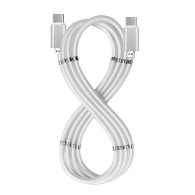 Kabel USB C Celly USBCUSBCMAGWH Hvid 1 m