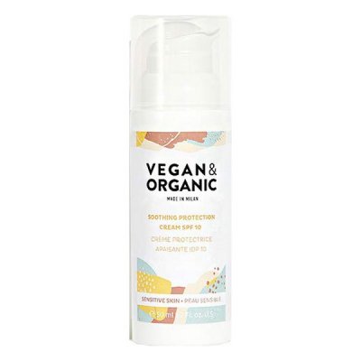 Ansigtscreme Soothing Protection Vegan & Organic Spf10 (50 ml)