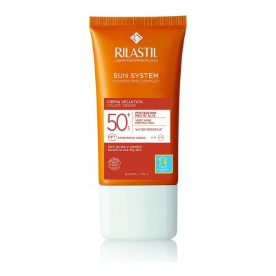 Rilastil Solbeskyttelse med farve Rilastil Sun System Spf 50+ 50 ml