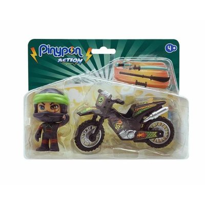 Action Figurer Pinypon Pinypon Action Motorcykel