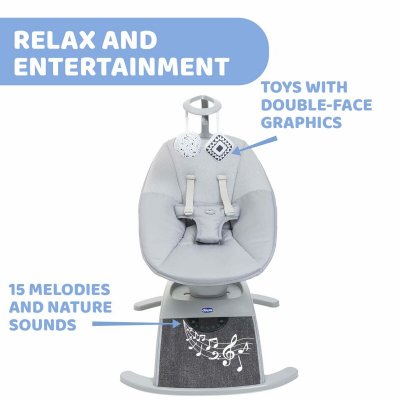 Chicco Baby Hængekøje Chicco 08079890160000 Sort Grå