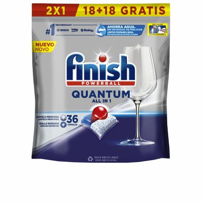 Finish Opvaskemaskine tabletter Finish Quantum (36 Enheder)