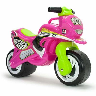 Injusa Løbe Motorcykel Injusa Tundra Tornado rosa