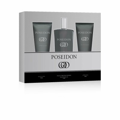 Parfume sæt til mænd Poseidon God (3 pcs)