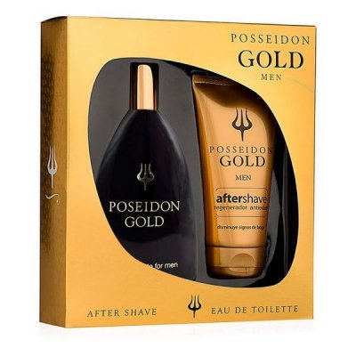 Parfume sæt til mænd Gold Poseidon (2 pcs) 2 Dele