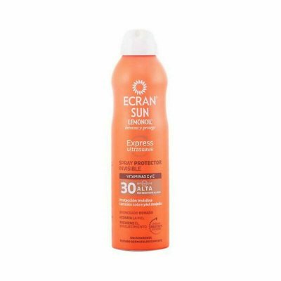 Solcreme spray Ecran Hvid Spf 30 15 ml 250 ml