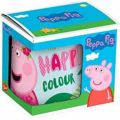 Peppa Pig Krus Peppa Pig Having fun Keramik Lyserød (350 ml)