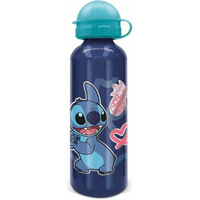 Stitch Vandflaske Stitch Blå Aluminium 530 ml