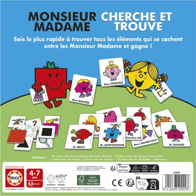 Educa Lærerigt Spil Educa Mr. Men and Women