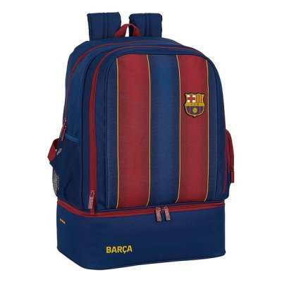 Sportstaske med skoholder F.C. Barcelona M825 Rødbrun Marineblå 24 L