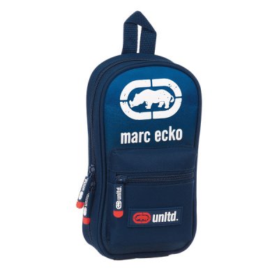 Pencil Case Backpack Eckō Unltd. All City Marineblå (33 Dele)