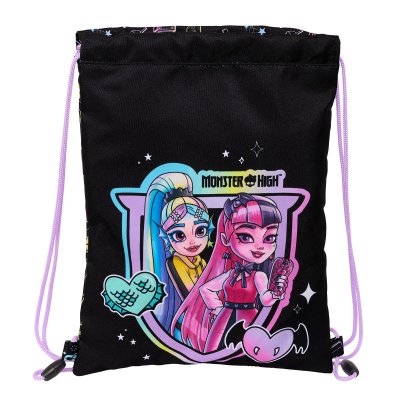 Monster High Rygsæk med Snore Monster High Sort 26 x 34 x 1 cm