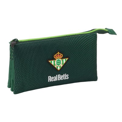 Real Betis Balompié Tredobbelt bæretaske Real Betis Balompié Grøn 22 x 12 x 3 cm