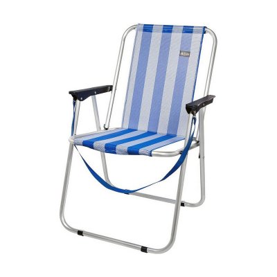 Colorbaby Strandstol Aktive Hvit Marineblå 44 x 45 76 cm Matros Aluminium
